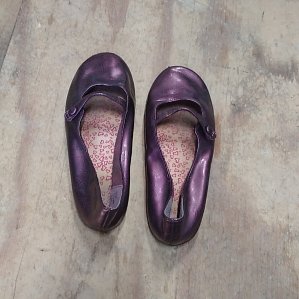 Cute purple sparkly slippers